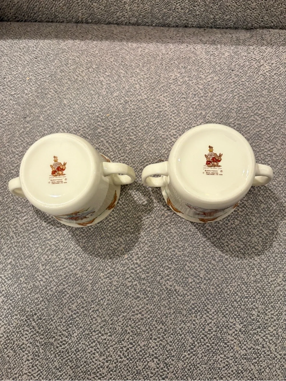 Bunnykins Double Handle Cups, Set of 2 🐰